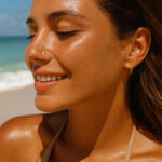 gold-plated nose ring.