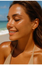 gold-plated nose ring.