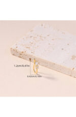 gold-plated nose ring. - Image 5