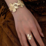 Floral Bracelet & Ring Set