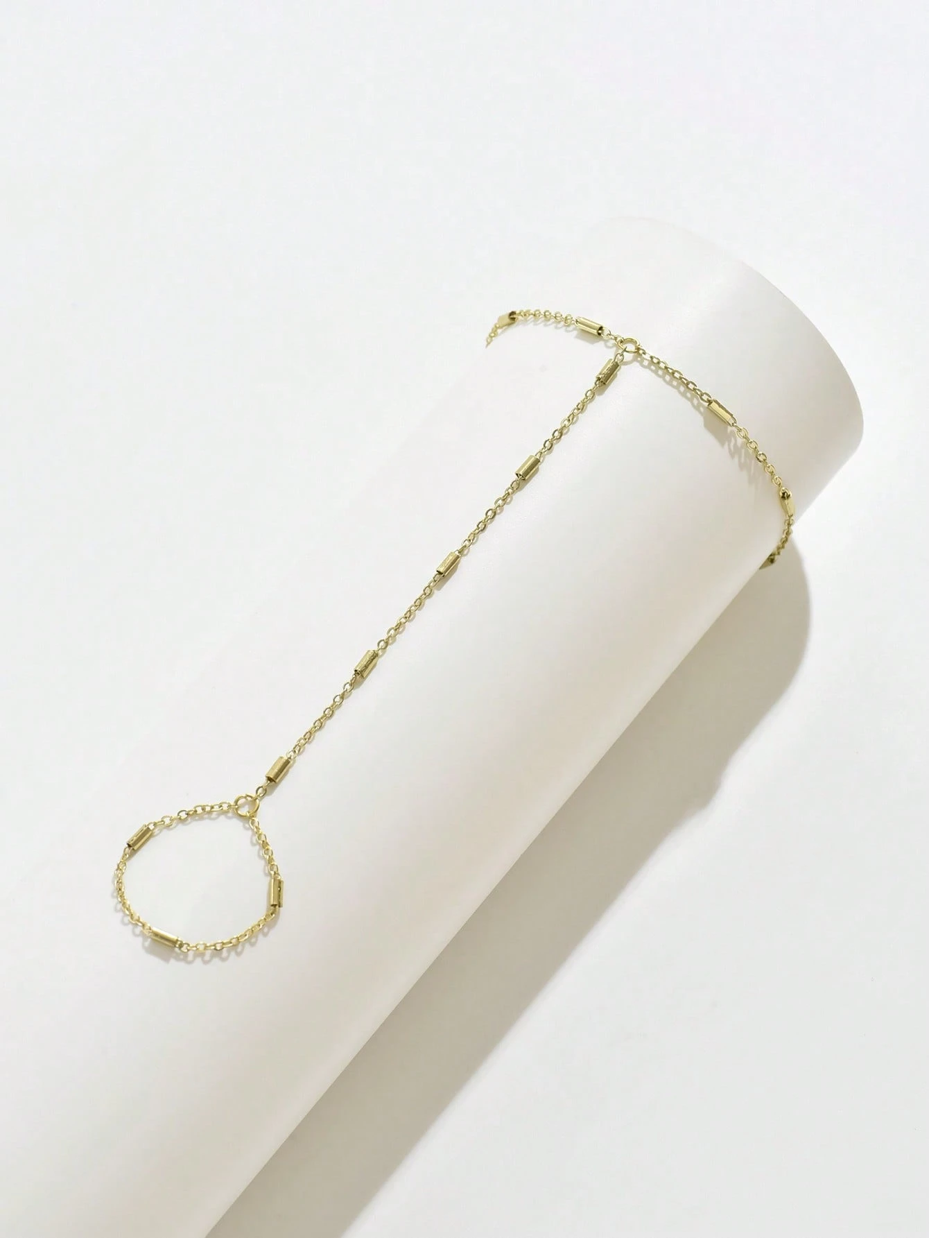 Minimalist Hand Chain Bracelet - Image 5