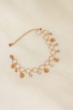 Rose-Gold Charm Anklet - Image 2