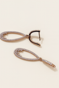 Rose Gold Earrings - Image 4