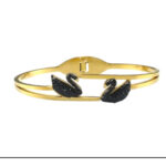 Black Swan Gold Bracelet