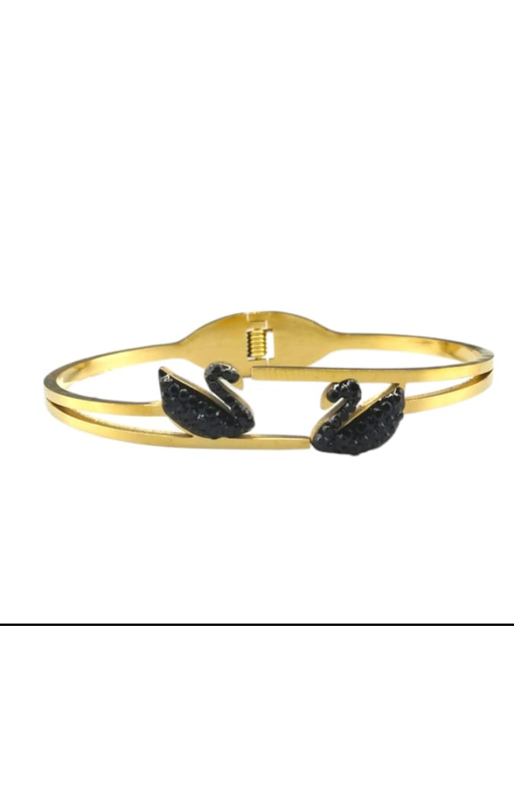 IMG-20250916-WA0036 Black Swan Gold Bracelet - Image 1