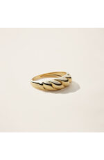 Twisted Gold ring - Image 2