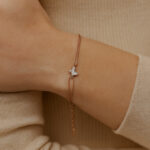 Delicate Butterfly Charm Bracelet