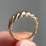 Twisted Gold ring