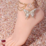 Layer Butterfly Anklet
