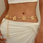 Golden Blossom Waist Chain