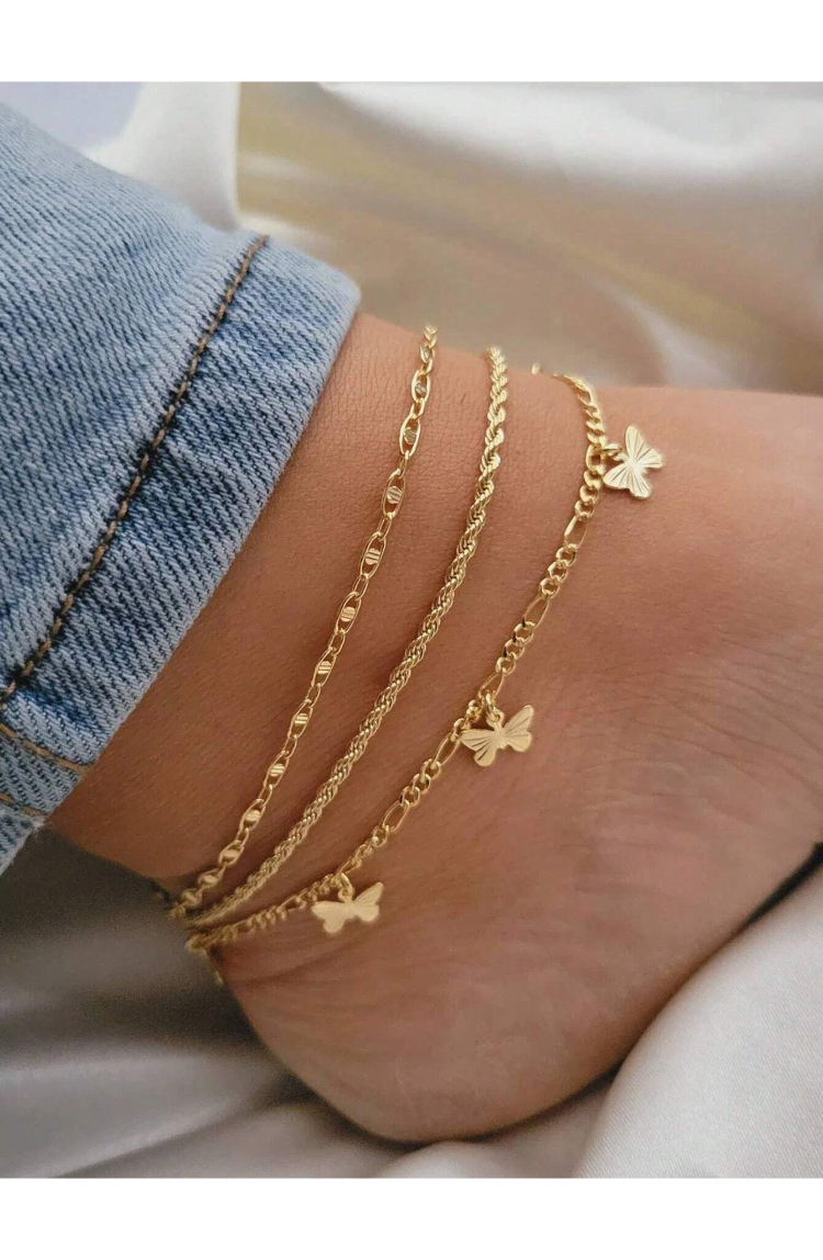 3-Layer Gold Butterfly - Image 1