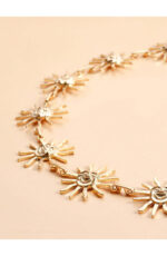 Gold Sunburst Waist Chain - Image 3